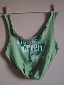 Think Green Recycled T-shirt Tote