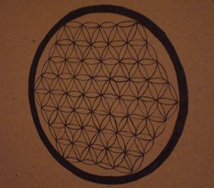 Ink Flower of Life
