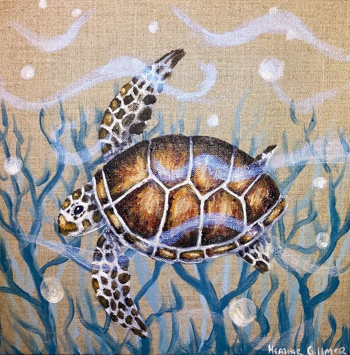 Sea Turtle - Heather Gillmer