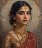 A Portrait of a South Indian Woman