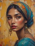 Boho-Style Portrait