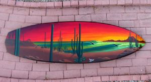 Punta Puma Surfboard Art