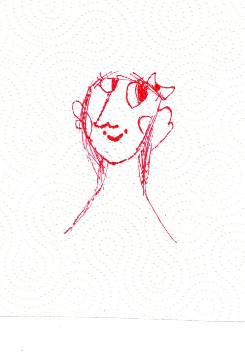 A Woman (Mona Lisa on a napkin) - Aelet