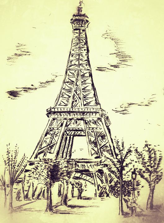 Eiffel Tower - Stuart's Art Gallery