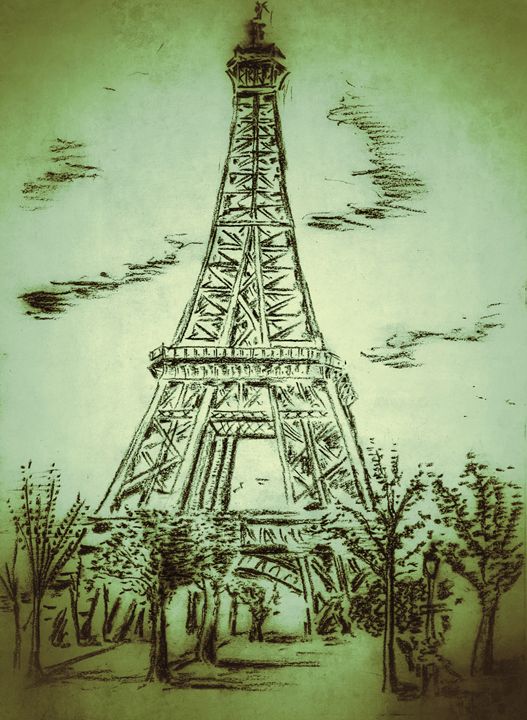 Eiffel Tower - Stuart's Art Gallery