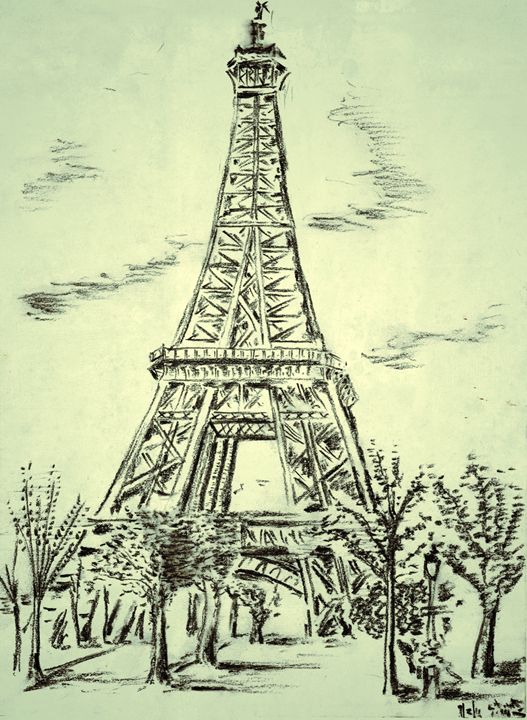 Eiffel Tower - Stuart's Art Gallery