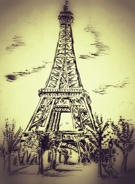 Eiffel Tower - Stuart's Art Gallery