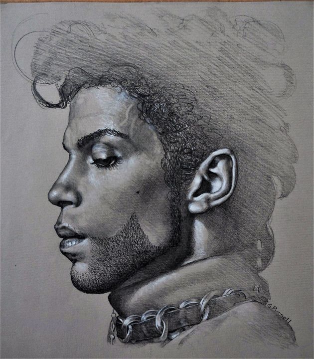 Portairt of Prince - Gerald Purnell Gallery - Drawings & Illustration ...