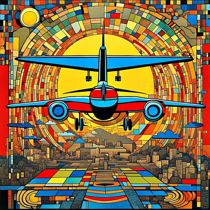 Volo 14 - George Hutton Hunter Contemporary Artist - Paintings & Prints ...