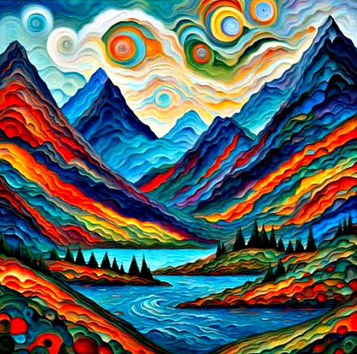 Fjordland - George Hutton Hunter Contemporary Artist - Paintings ...