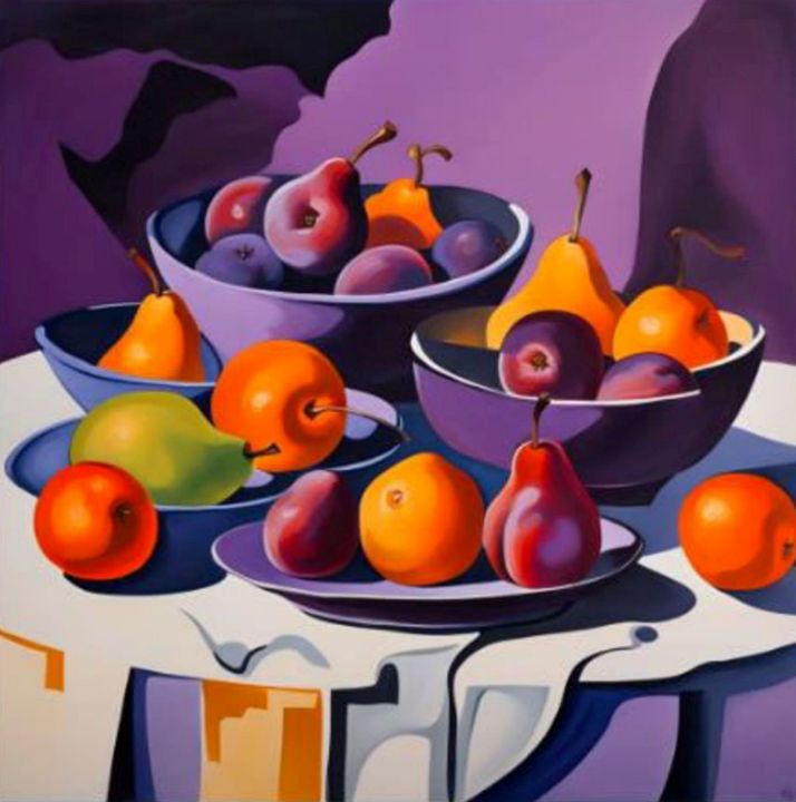 Fruit 22 - George Hutton Hunter Contemporary Artist - Paintings ...