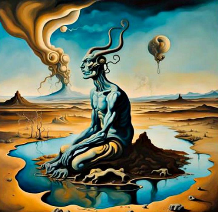 Even monsters get lonely - George Hutton Hunter Contemporary Artist ...