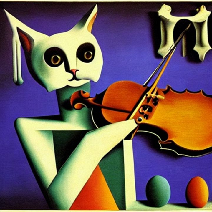 The Cat and The Fiddle - George Hutton Hunter Contemporary Artist ...