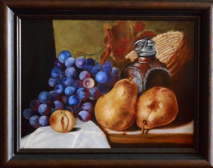 "DUTCH STILL LIFE WITH PEARS AND GRA - arthuris
