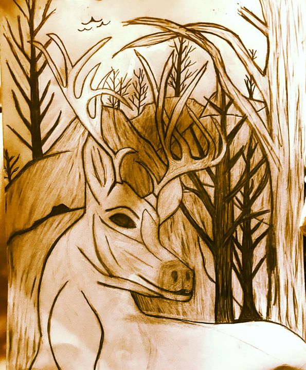 Deer - YaBeachgrl.art