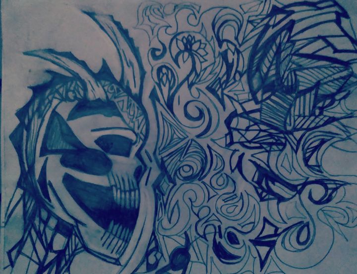 Anxiety chaos - YaBeachgrl.art