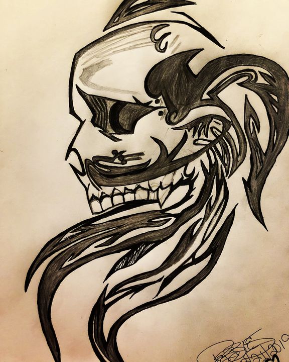 Skull - YaBeachgrl.art
