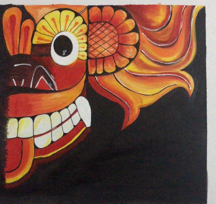 Srilankan Traditional Devil mask - Vinoja
