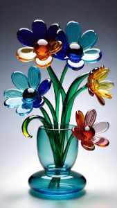 Glass Flowers - abstrakt_1_artificii