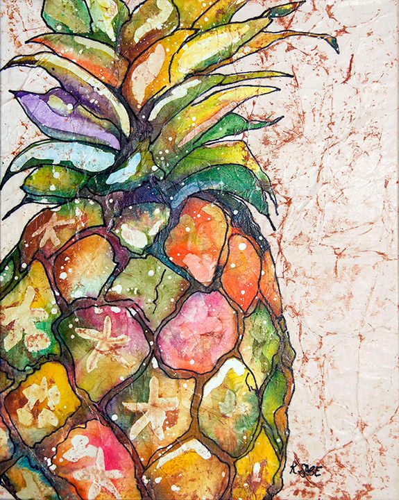 Pineapple - Kathy Sage Art
