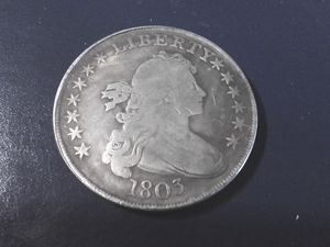 1803 Draped Bust Dollar.   #3 - THE DRAPED BUST DOLLAR