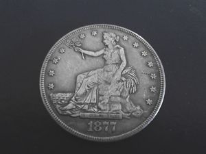1877 CC  Trade Dollar #2 - THE DRAPED BUST DOLLAR