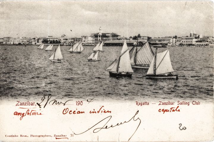 Zanzibar sailing 1904 - Robin Batista Zanzibar
