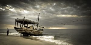 Zanzibar Dhow sailing boat