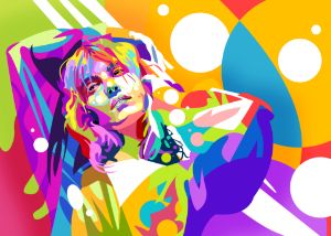 Hayley WPAP Illustration