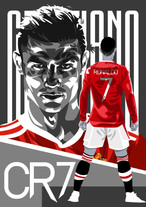 Cristiano Ronaldo in Red - RJWLTG