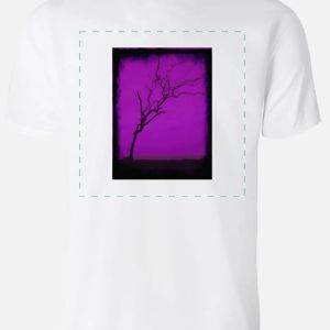 Purple tree branch
