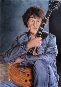 Gary Moore portrait