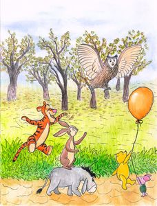 Winnie the Pooh scene