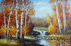 The White Birches Forest