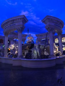 Caesars Fountain of the Gods by Aloha Art