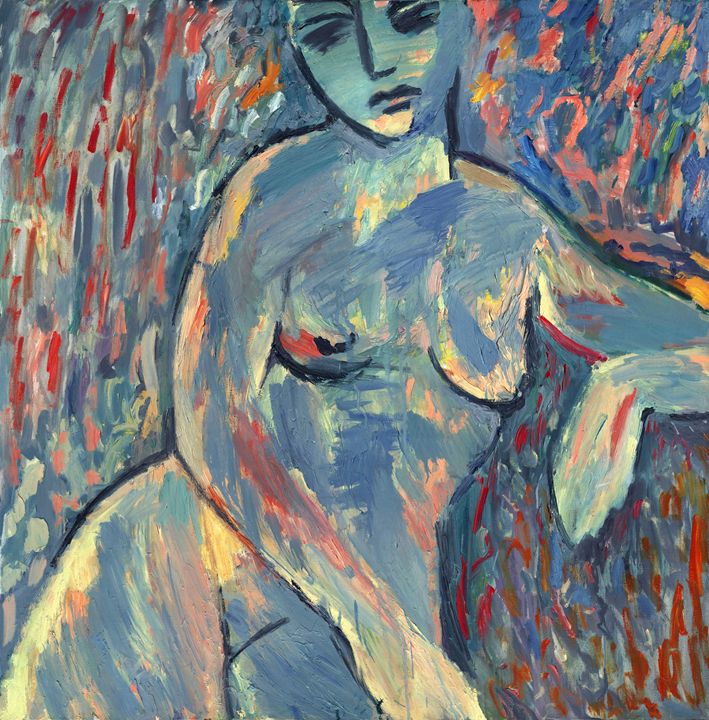 Seated Nude - PetrLdin