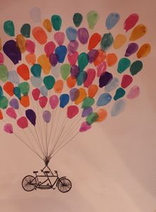 Bicycle and Balloons