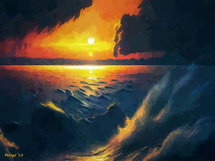 Beautiful Rage - Don Pafegs - Paintings & Prints, Landscapes & Nature ...