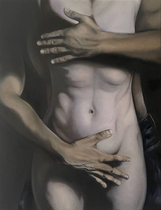 "Trust" Oil painting - Yana Dengina