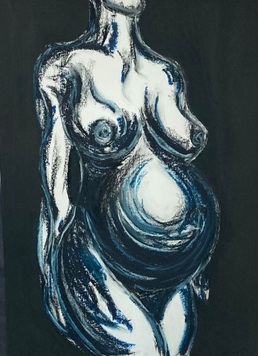 Pregnancy: The Link - Lucia Satarino - Nude Wall Art