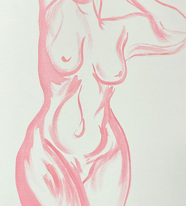 On Display in Pink - Lucia Satarino - Nude Wall Art
