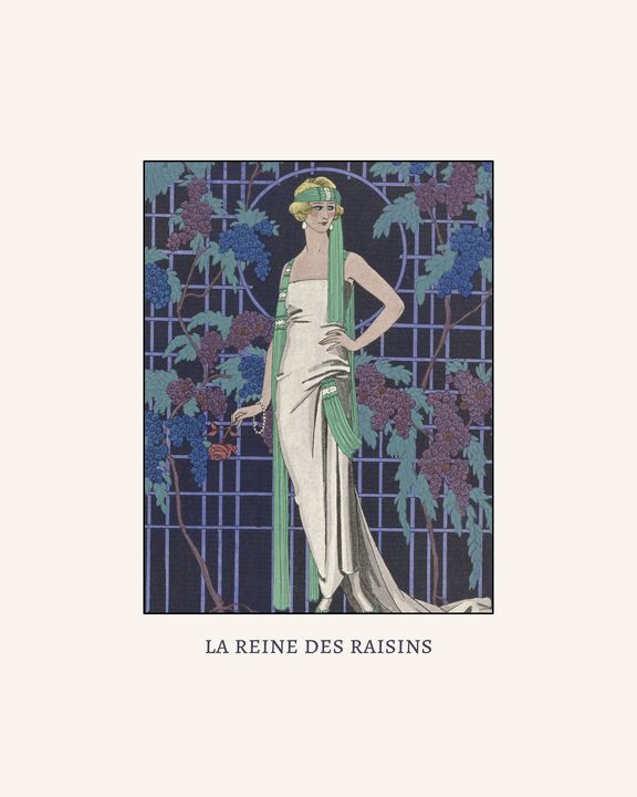 La reine des raisin - Art Deco - NOONY