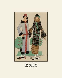 Les soeurs - The Sisters Art Deco