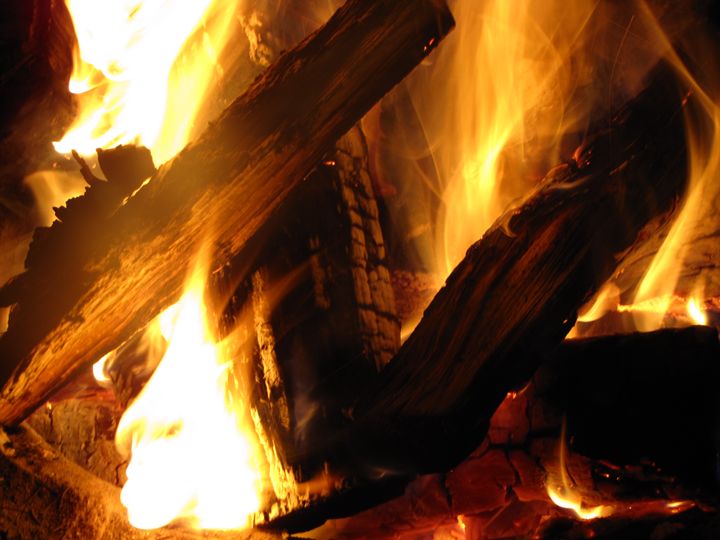 Wood Flames - ArtMinor