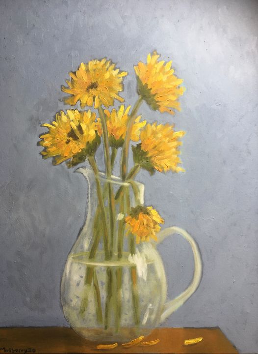 Sunflowers - John Mulberry art