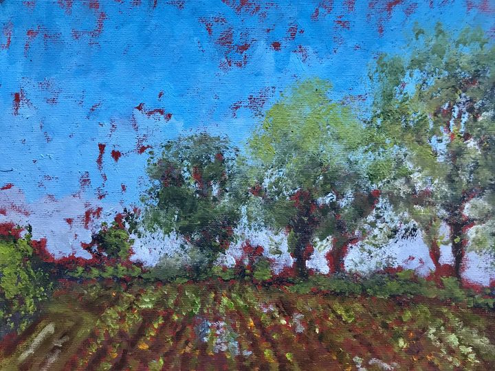 The Fodder Beet Field - John Mulberry art