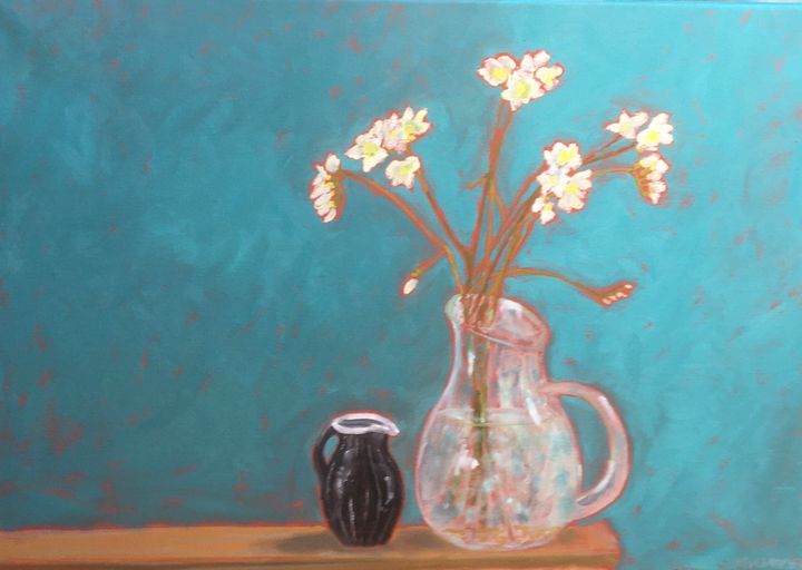 Freesias - John Mulberry art