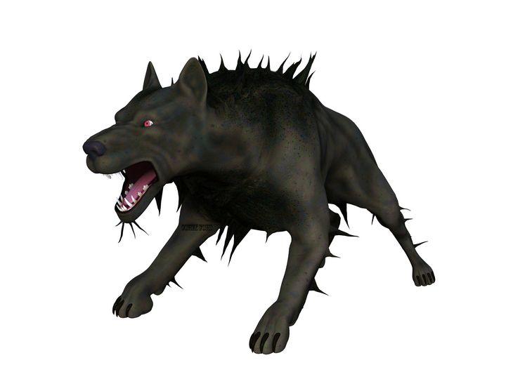 Fernrir Mythical Wolf - Corey Ford Gallery LLC