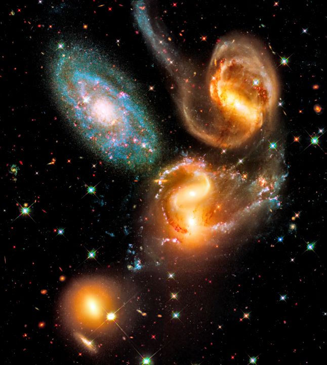 Stephan's Quintet of Galaxies - Artistic Masters - Photography ...