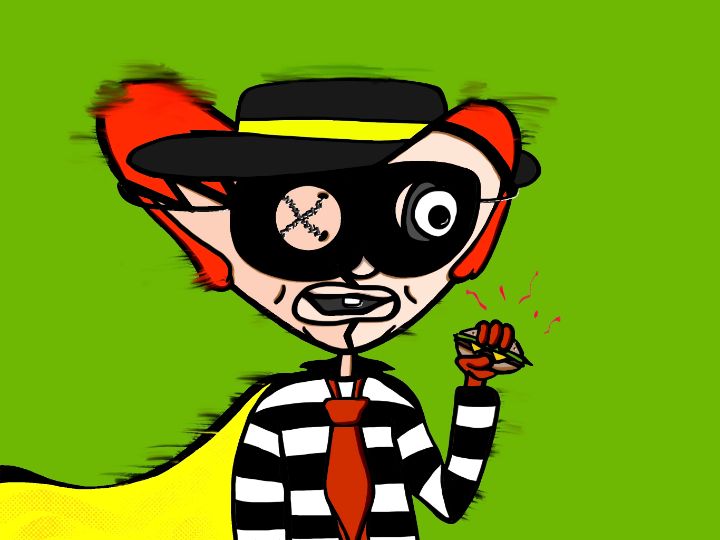 Loco Moco Stealer of Burgers - Loco Moco Costume Party - Drawings ...